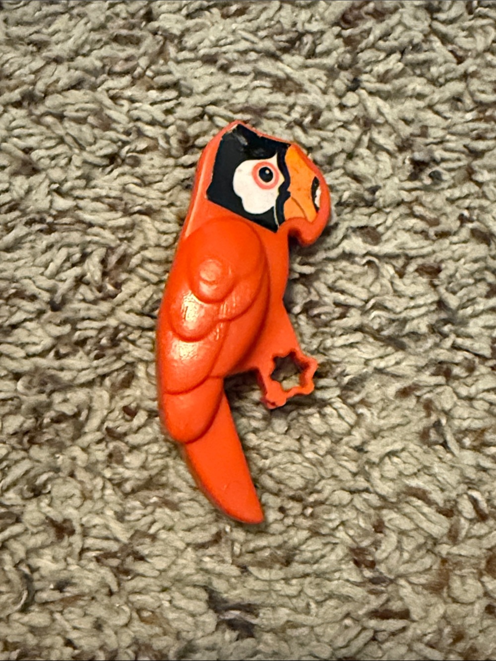 Orange Parrot Bird fisher-Price Little People zoo set Play Family